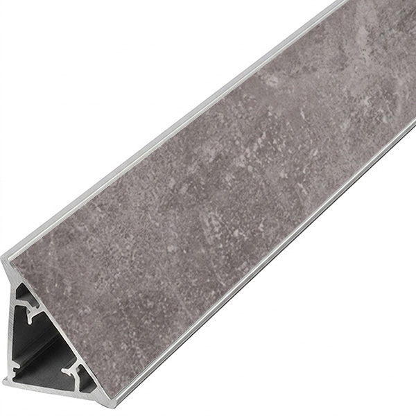 Pircher Alzatina Triangolare per TOP Cucina Arenaria Grigia MM30X25X3000 - PIRCHER OBERLAND